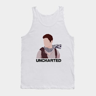 Nathan Drake Uncharted Silhouette Tank Top